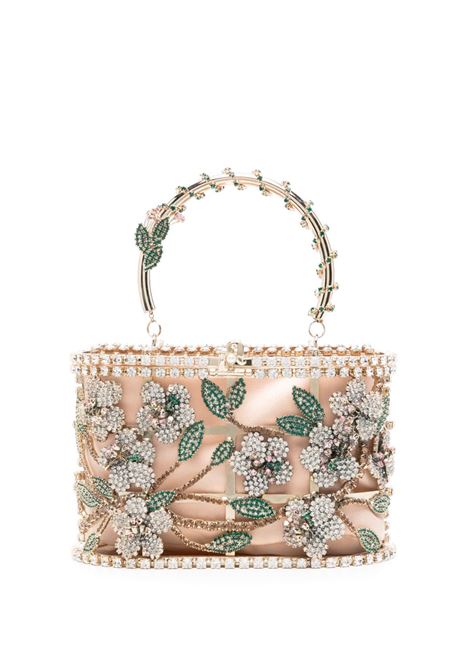 Rose-gold mini Holli Botanica bag Rosantica x Vivetta - women